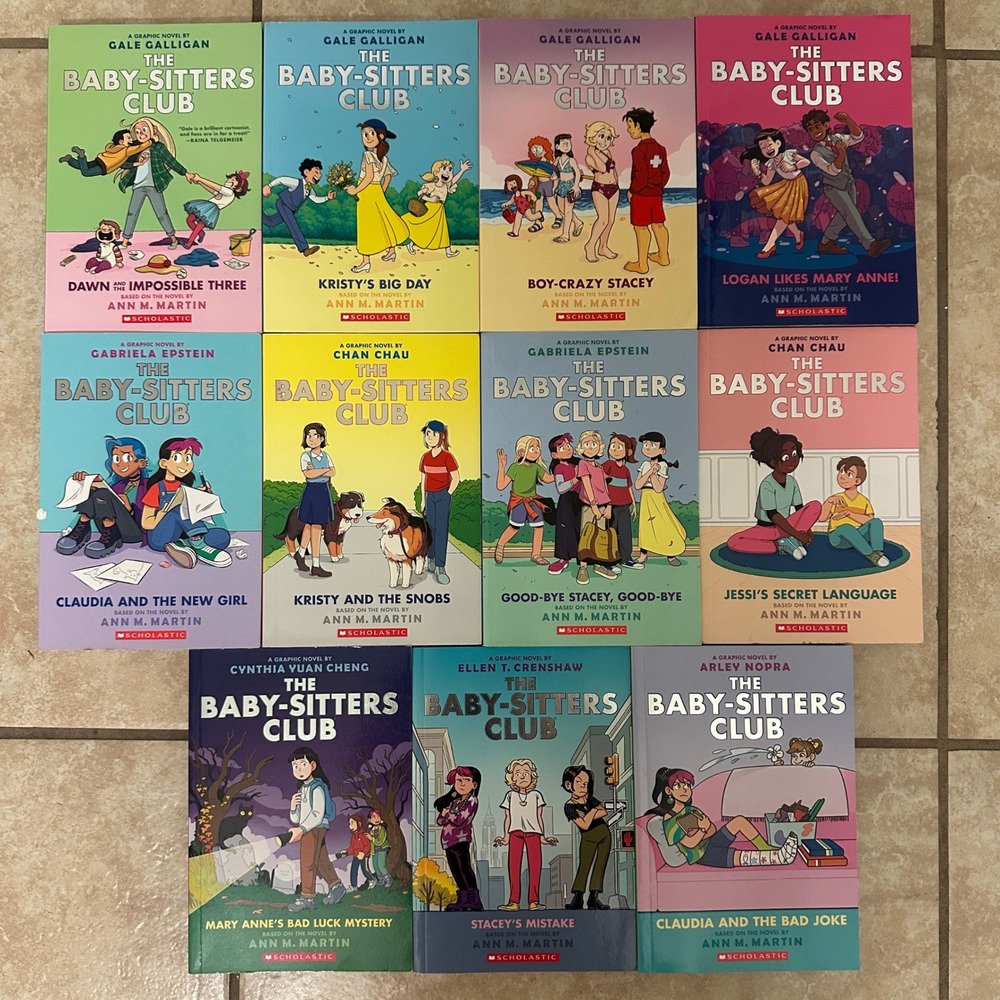 The Baby-Sitters Club Graphic Novel Lot Books 5-15 Scholastic Graphix Ann Martin - Picture 2 of 16